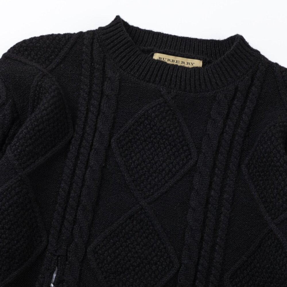 Burberry Classical Pattern Black Sweaters - image 4